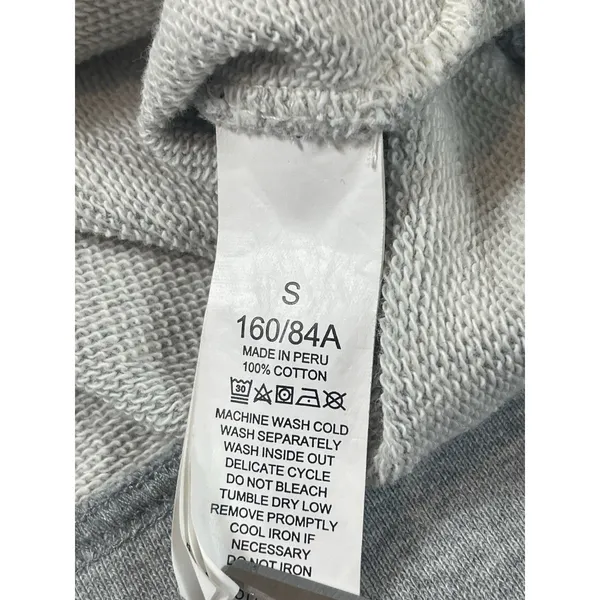 Kate Spade Wink Wink Sweatshirt Womens Small Gray Graphic - Image 4
