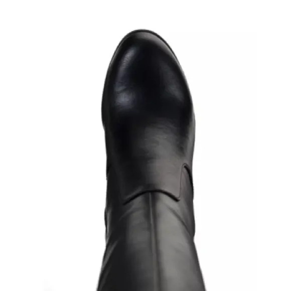Style & Co Addyy Dress Zipper Boots in Smooth Black, Size 5.5, NEW in Box - Image 5