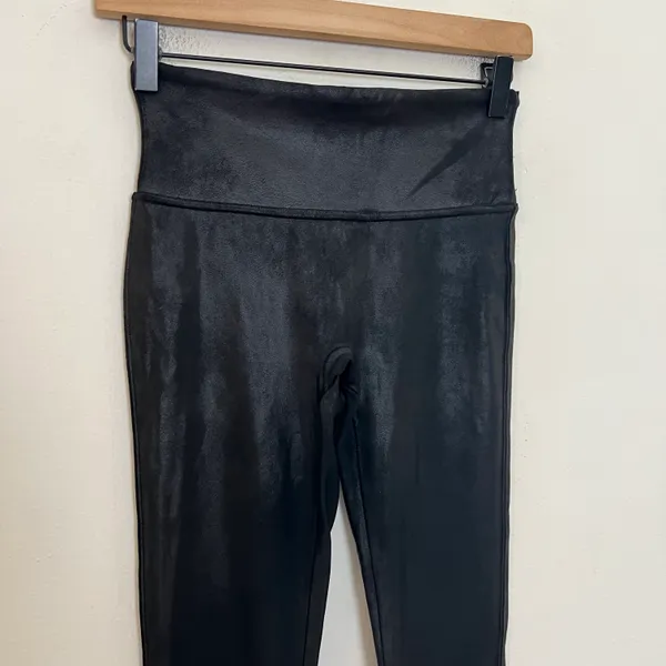 Spanx - Faux Leather Leggings Black - Image 3