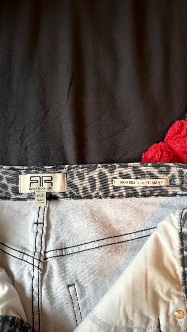Robert Rodriguez Cheetah Jeans - Image 6