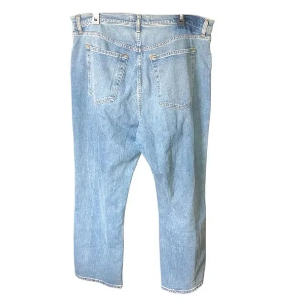 Abercrombie & Fitch Ankle Straight Ultra HR Medium Wash Jeans 18/34 #762 - Image 6