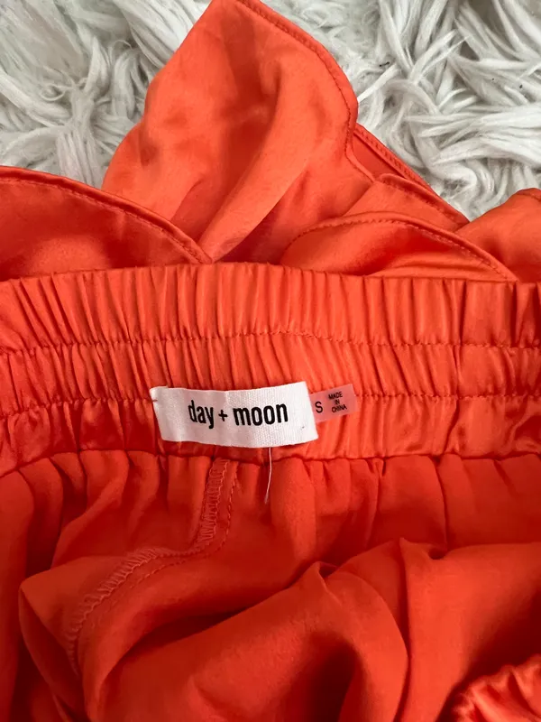 day and moon skirt Orange - Image 3