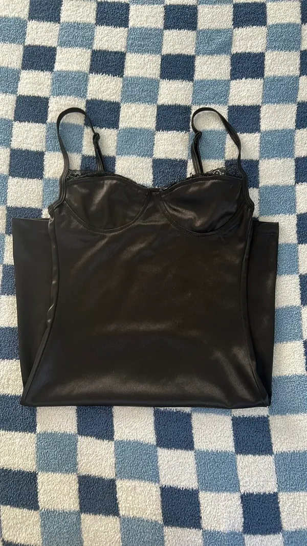 Princess Polly Motel Lesty Dress Black - Image 3