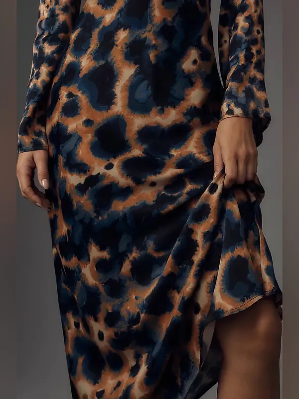 Anthropologie x Conditions Apply Printed Slip Dress - Image 6