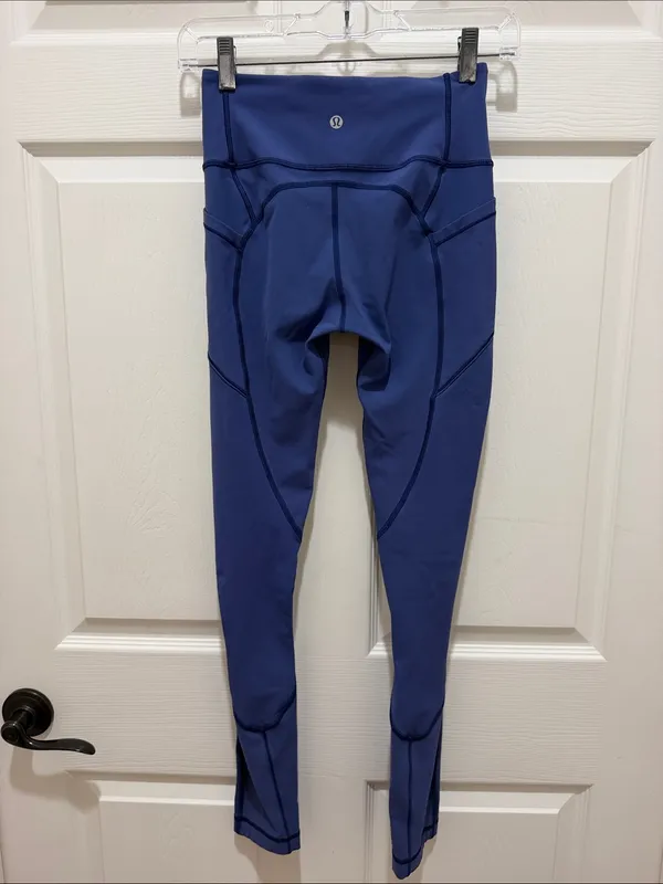 Lululemon All the Right Places Great Gatsby Blue Pants 28in. Size 4 Athleisure - Image 4