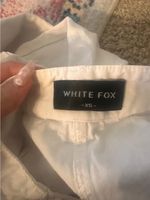 White Fox Cargo Pants - Image 3