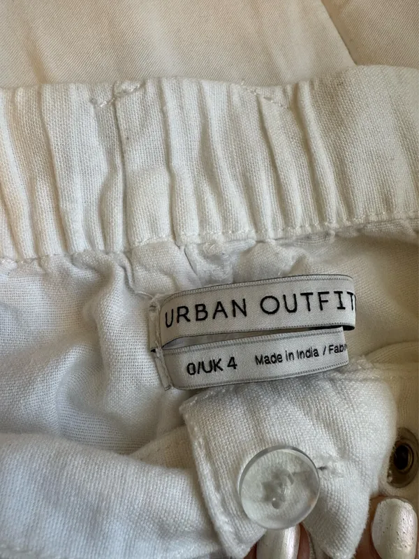 Urban Outfitters Linen Cargo Pants - Image 3