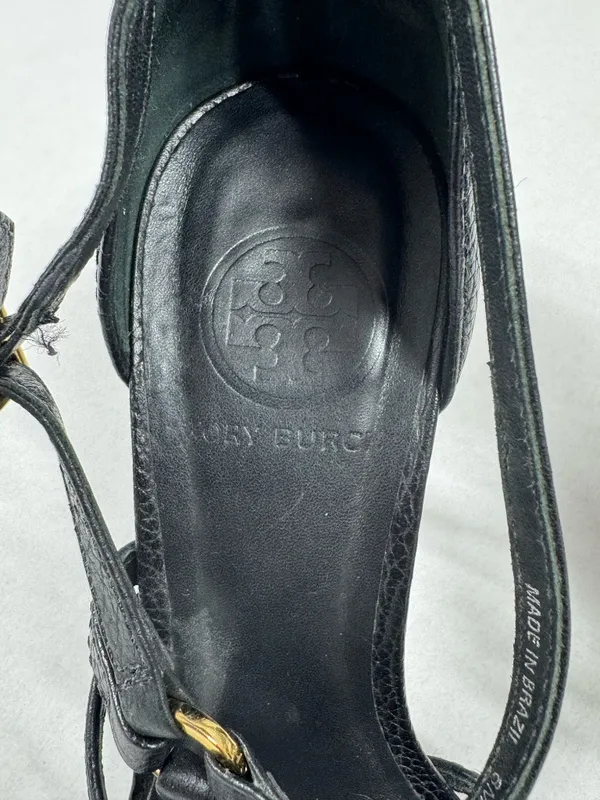 Tory Burch - Elizabella Strappy‎ Heeled Sandals - Size 8. - Image 12
