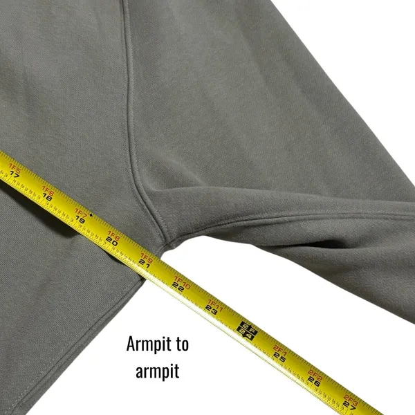 Vuori Restore Half Zip‎ Hoodie Sweatshirt Green Athletic Comfort Athleisure M - Image 13