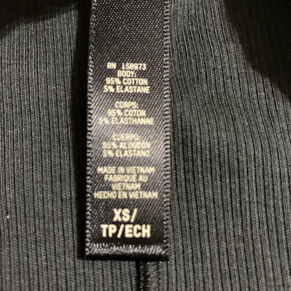 SKIMS Cotton Rib Long Sleeve T-Shirt XS - Image 5