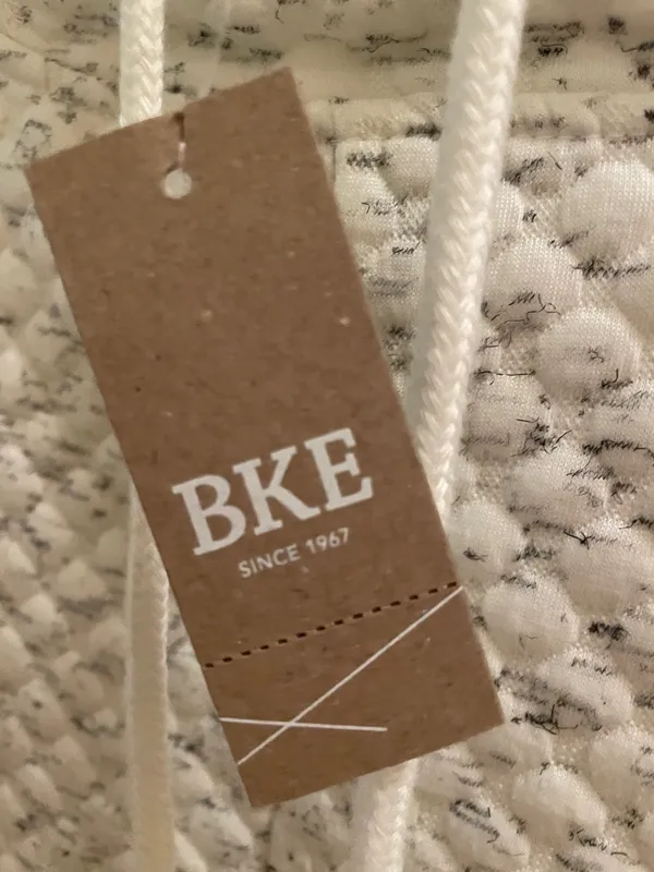 BKE Buckle Pullover Quilted Hooded Hoodie Sweatshirt Women’s XS New NWT - Image 6