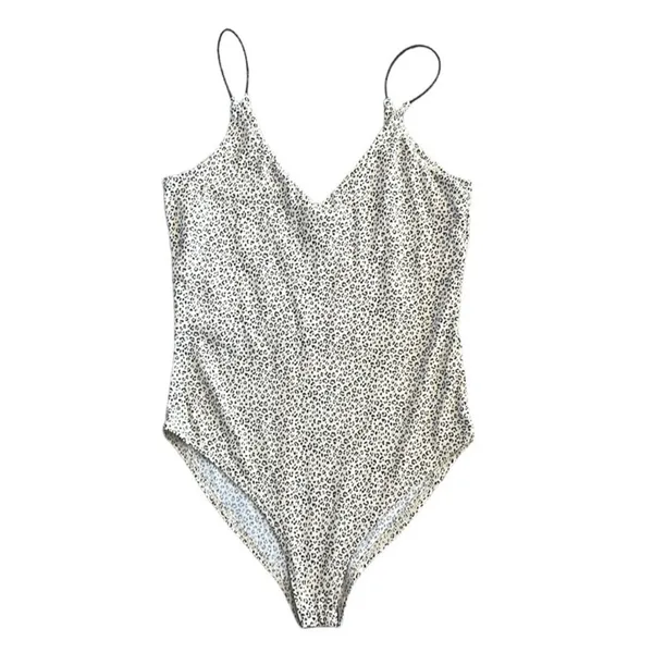 Nordstrom Gaze Size XS Leopard Printed Bodysuit. - Image 2