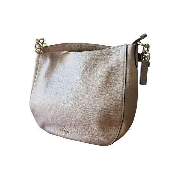 Coach Chelsea Hobo 32 Beechwood Pebbled Leather Shoulder Crossbody Bag - Image 15
