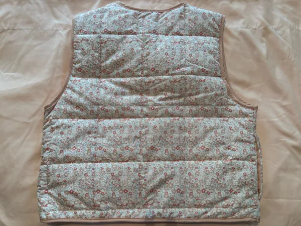 Stoosh Floral Bubble Vest - Image 2