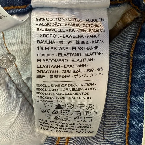NWT Levi’s 501 Skinny Jeans in Blue Size 25 x 28‎ - Image 10