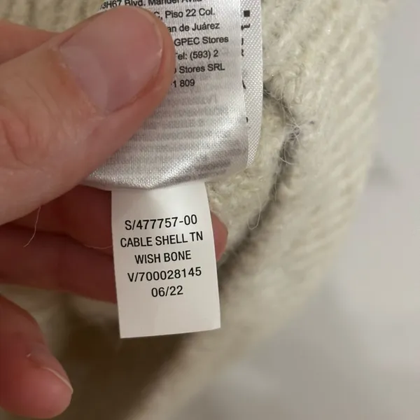 NEW Old Navy Sleeveless Cropped Cozy Plush-Yarn Cable-Knit Turtleneck Sweater L - Image 9