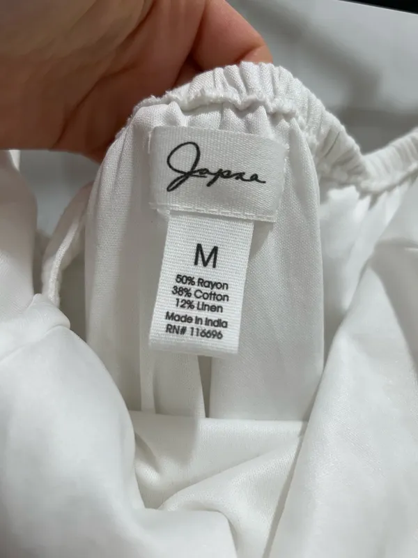 Japna White Strapless dress - Image 5
