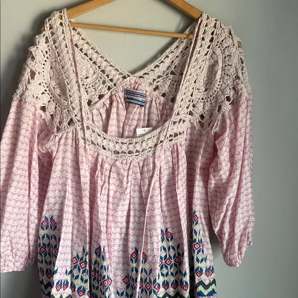 NEW Kimchi Blue UP Little Lies Crochet Dress Medium - Image 6
