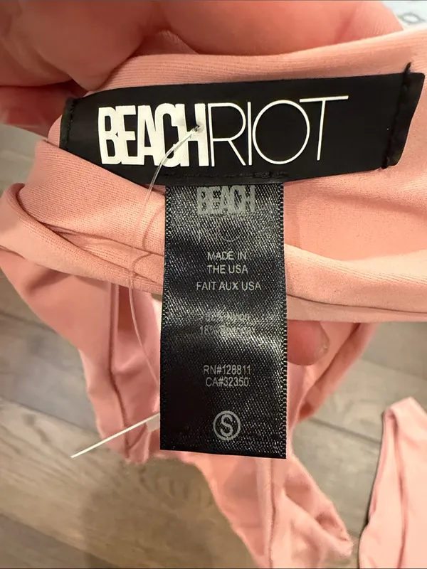 Beach Riot Offshore Top Size Small in Light Pink NWT - C11-0 - Image 3