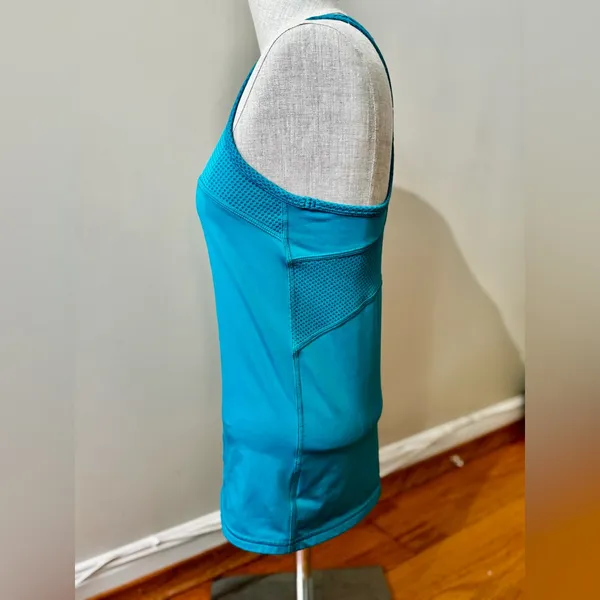 Disney Parks Athletic Performance Racerback Mesh Tank Top Teal Size S - Image 3