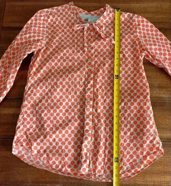 Fossil polka dot blouse - Image 6