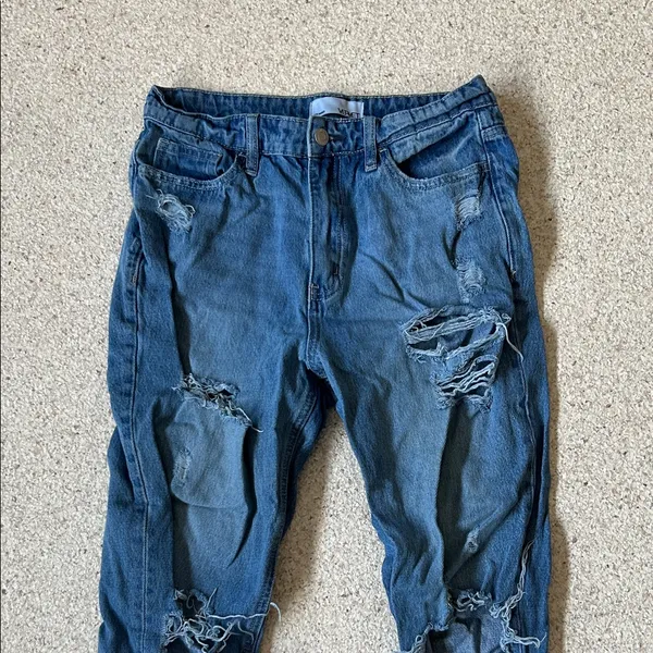 Vervet Distressed Blue Jeans - Image 6