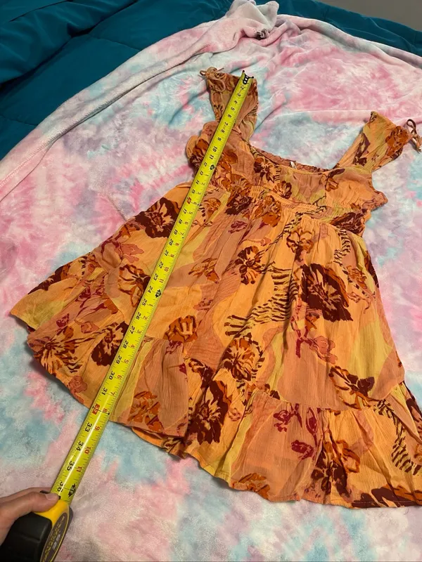 Free people Vernon mini dress M read desc - Image 7