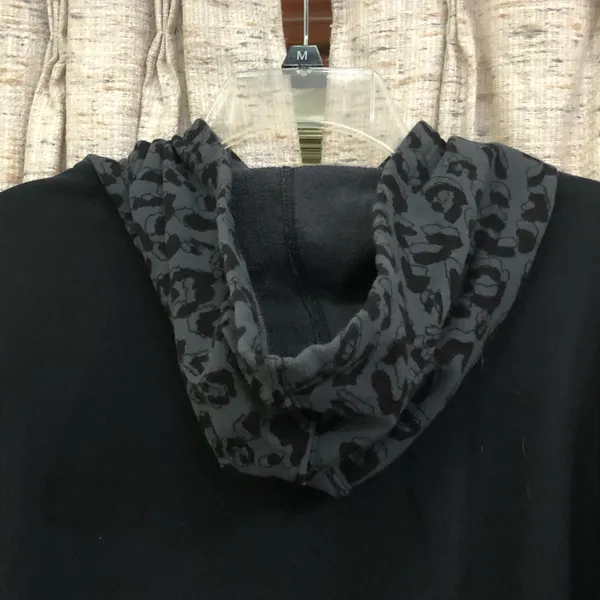 Champion Black Leopard Print Logo Hoodie  - Image 8