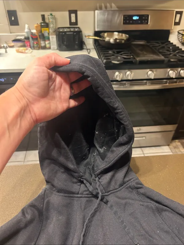 lululemon athletica Black Hooded Pullover Sweatshirt - Image 5