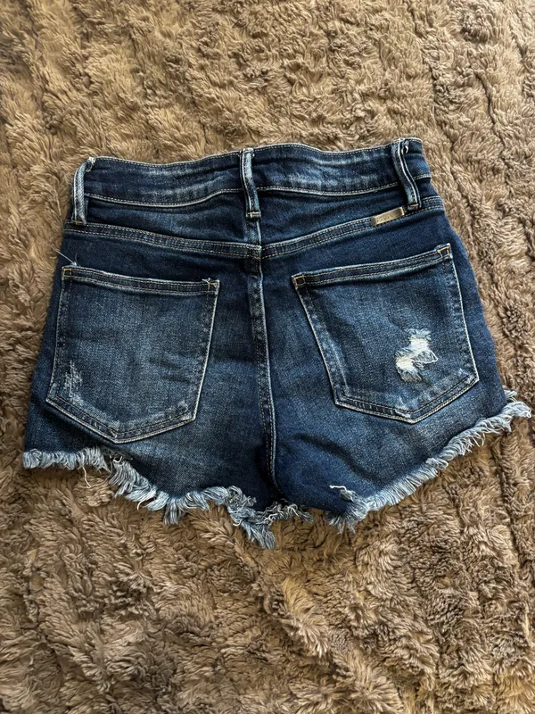 Jean Shorts Dark Wash KanCan USA - Image 2