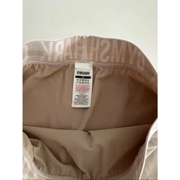 Gymshark Seamless Cream Bike Shorts - Light Neutral EUC - Image 5