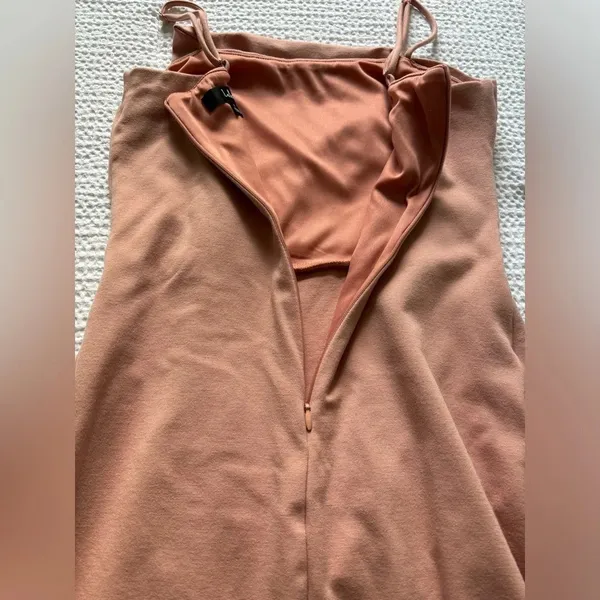Lulus Pink Mini Cocktail Party Dress Spaghetti Straps Ruched Waist Wedding Event - Image 8