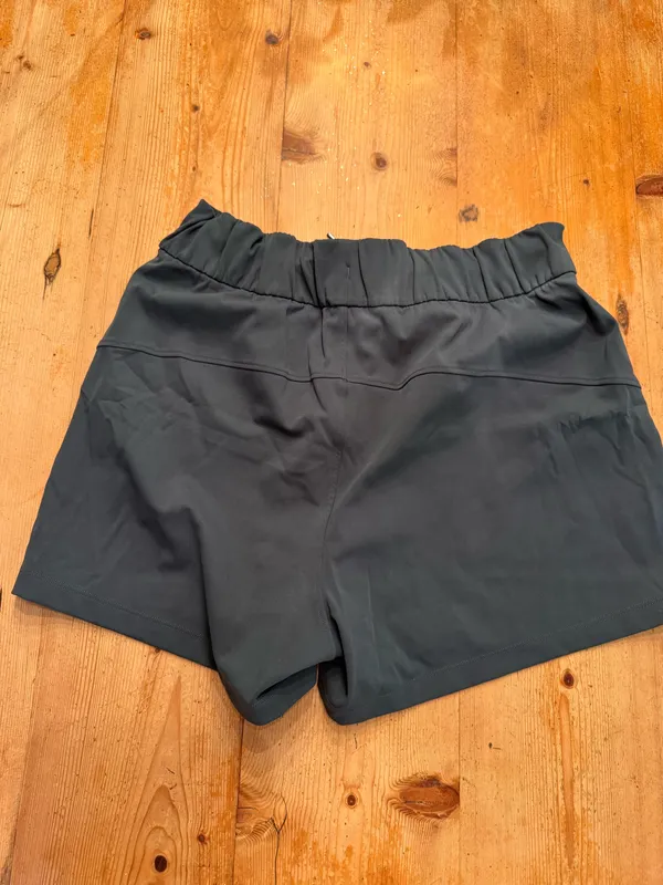 Lululemon Slate Blue/Green Athletic Shorts - Image 2