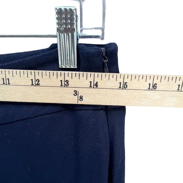Cabi‎ Pants Womens 6 Navy Blue 9 to 5 Bootcut Trousers Pockets Stretch #5312 - Image 6