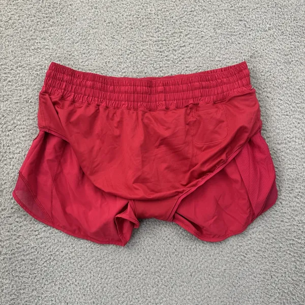 Lululemon Hotty Hot Shorts High Rise 2.5" Pink Dragonfruit Athletic Women's 14 - Image 4