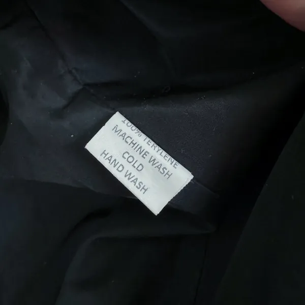 Brandy Melville | Lightweight Snap‎ Button Bomber Jacket in Black One Size - Image 8