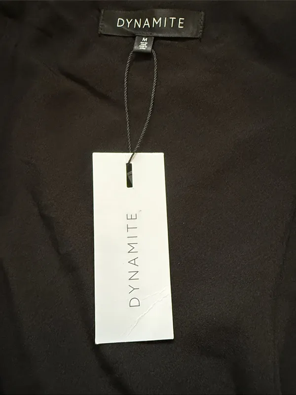 Dynamite Front Twist Mini Slip Dress size M - Image 4