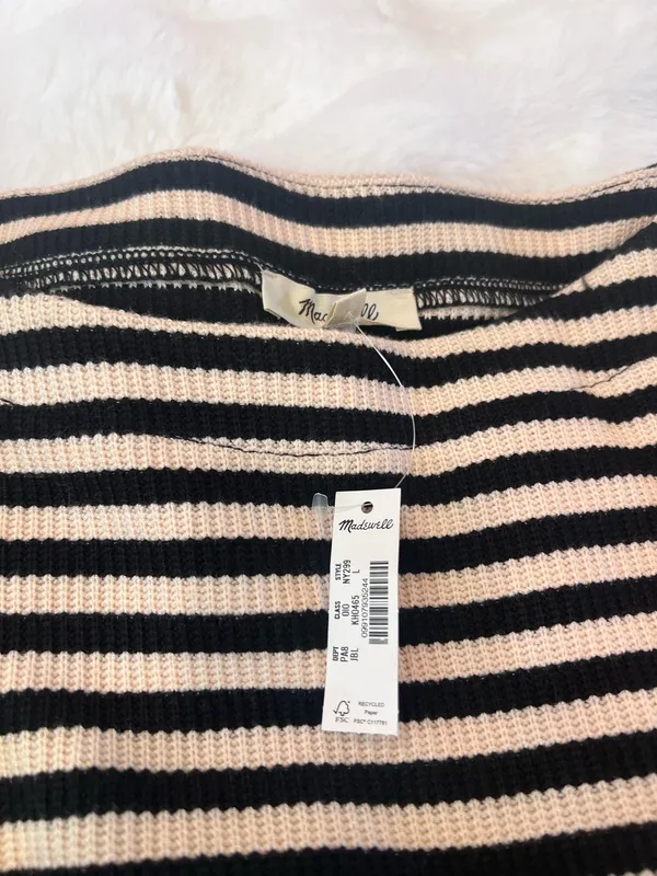 Madewell Boatneck Drop-Shoulder Top - Image 6
