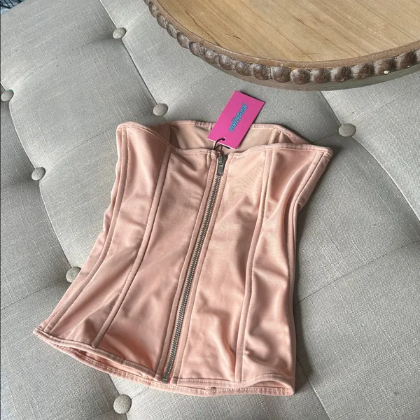NWT Edikted Overbust Straight Neckline‎ Corset 3006 - Image 7