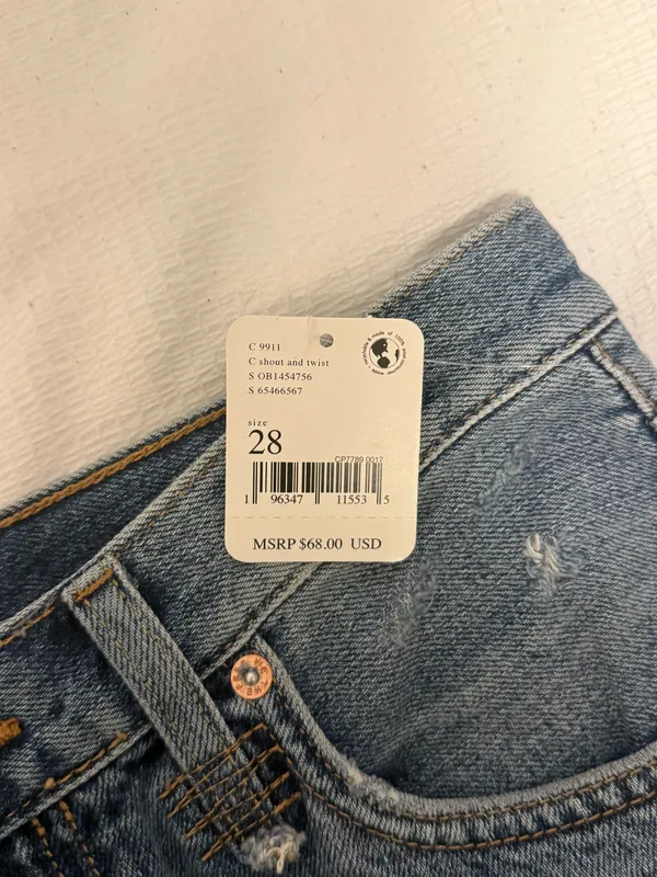 Free People Jean Shorts We The Free - Image 3