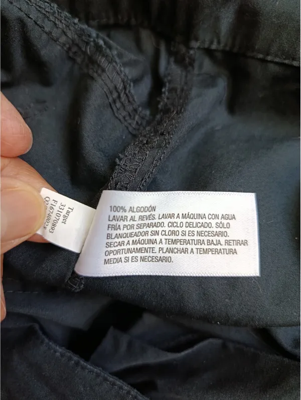 Wild Fable Black Cargo Pants Womens Medium M Parachute Baggy Utility Y2K - Image 16
