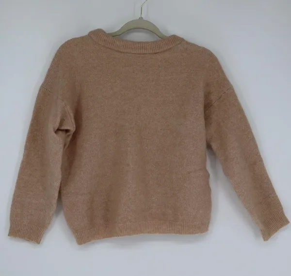 Acne Studios Dramatic Moh Sweater Beige Mohair Wool Scandinavian Small Minimal - Image 2