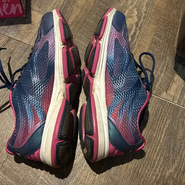 Ryka Womens Devotion Plus 2 Walking Shoe Size 9 M‎ Pink and Blue - Image 6