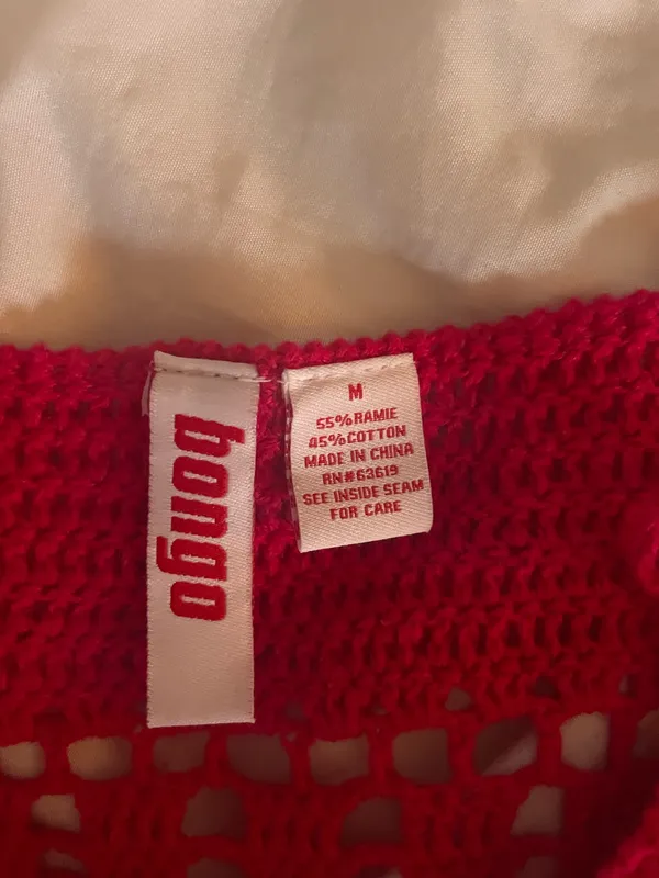 Bongo Y2K crochet top - Image 3