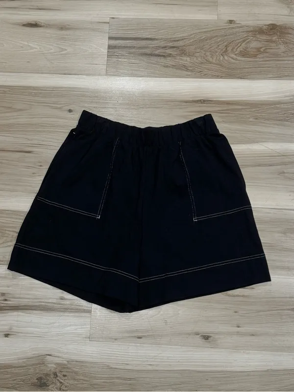 Free People Beach Strada Elastic-Waist Shorts Women’s Medium - Image 3