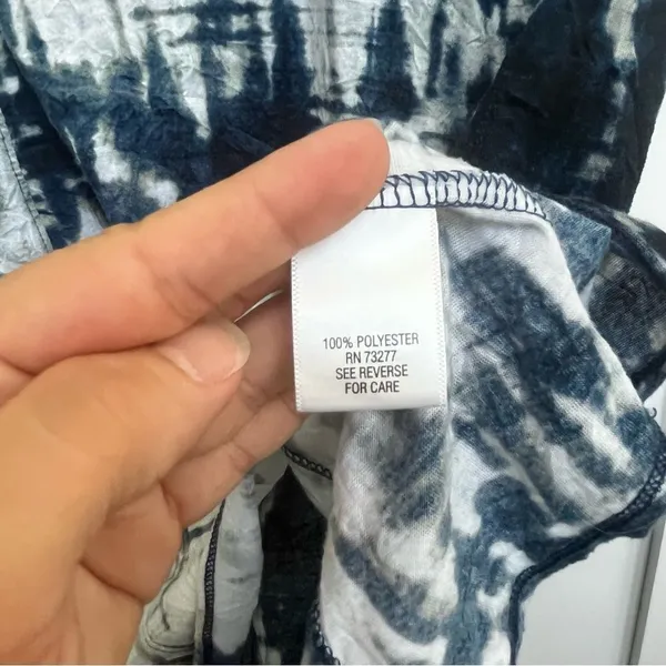 Vera Wang Abstract Tie-Dye Tee - Medium - Image 5