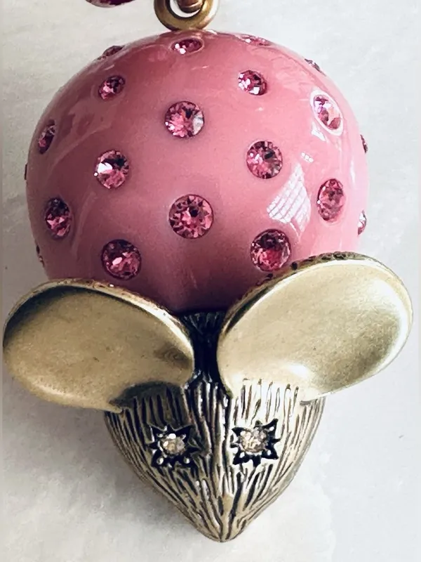 Coach Mouse Bag Charm Keychain - Image 10