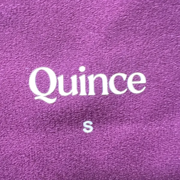 Quince Burgundy Flare Leggings Women Small High‎ Rise Crossover Waist Yoga Pants - Image 5