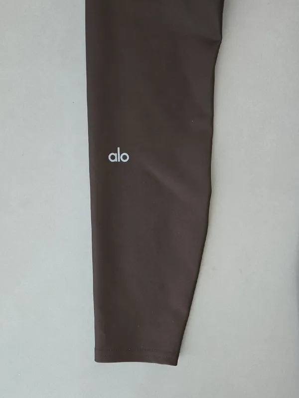 Alo Yoga Brown Airlift High-Waist 7/8 Corset Leggings Size S - Image 7