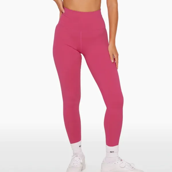 SET Active Luxform High-Rise Leggings in Vibrant Pink, Small - Image 4